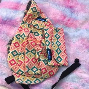 Chevron Kavu Shoulder Bag and Wallet Bundle